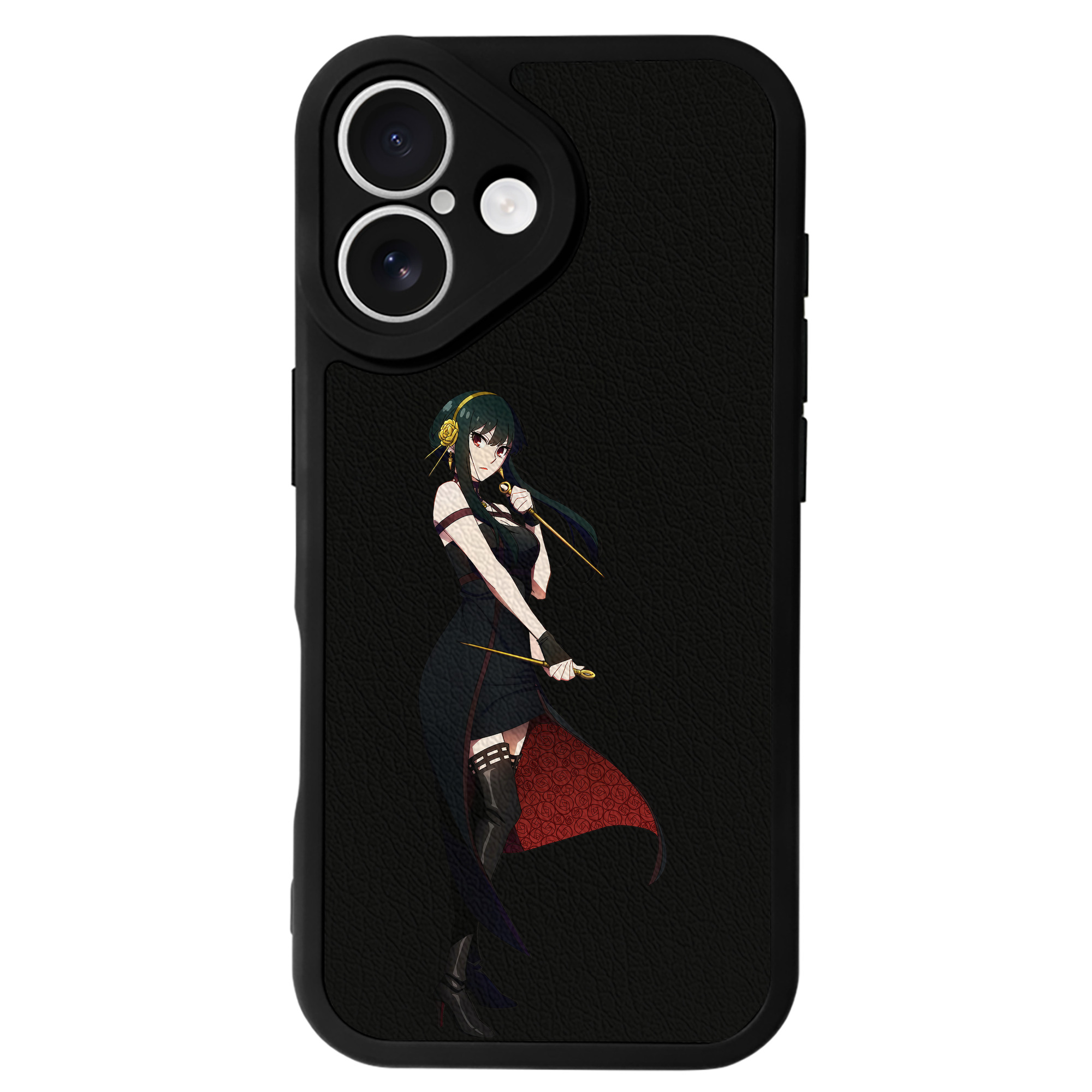（画像用） SPY×FAMILY间谍家家酒 【iPhone 16シリーズ対応】シリコンスマホケース（レザー調） 材質：シリコン
